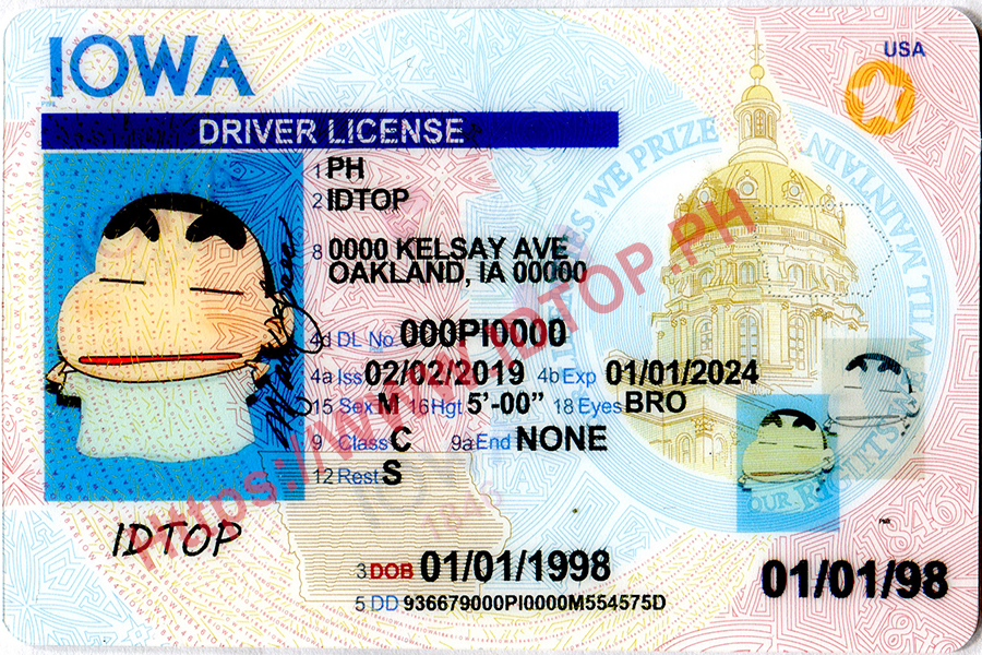 FAKE ID IOWA