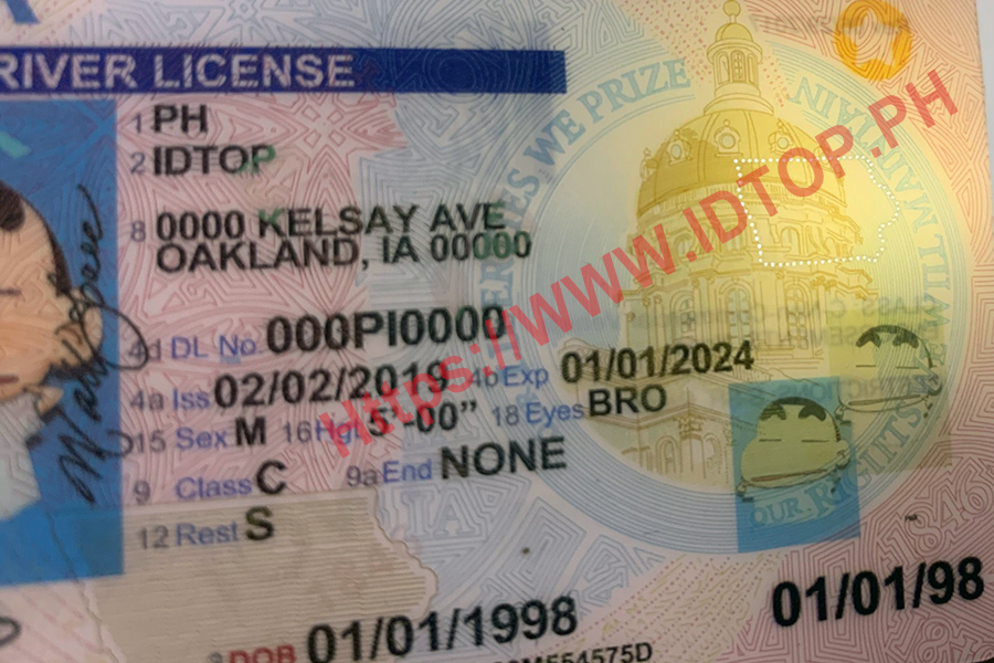 FAKE ID IOWA