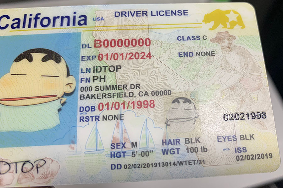 FAKE ID CALIFORINA