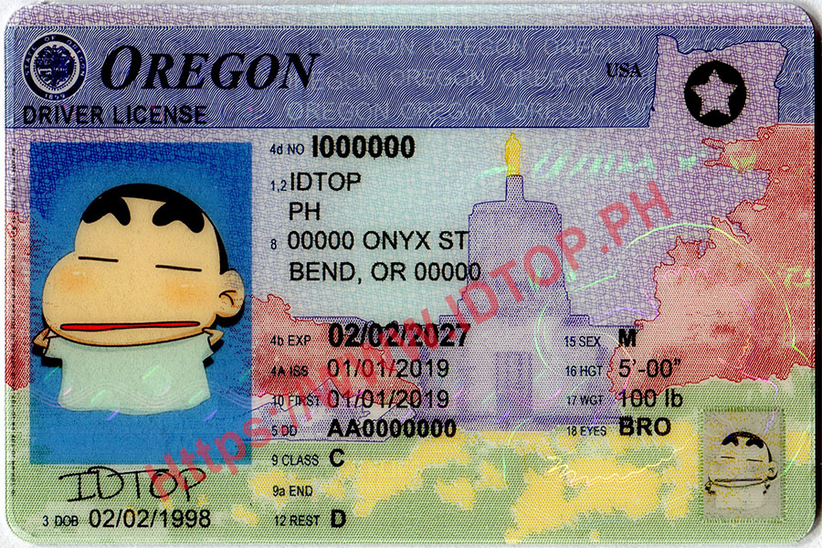 FAKE ID OREGON