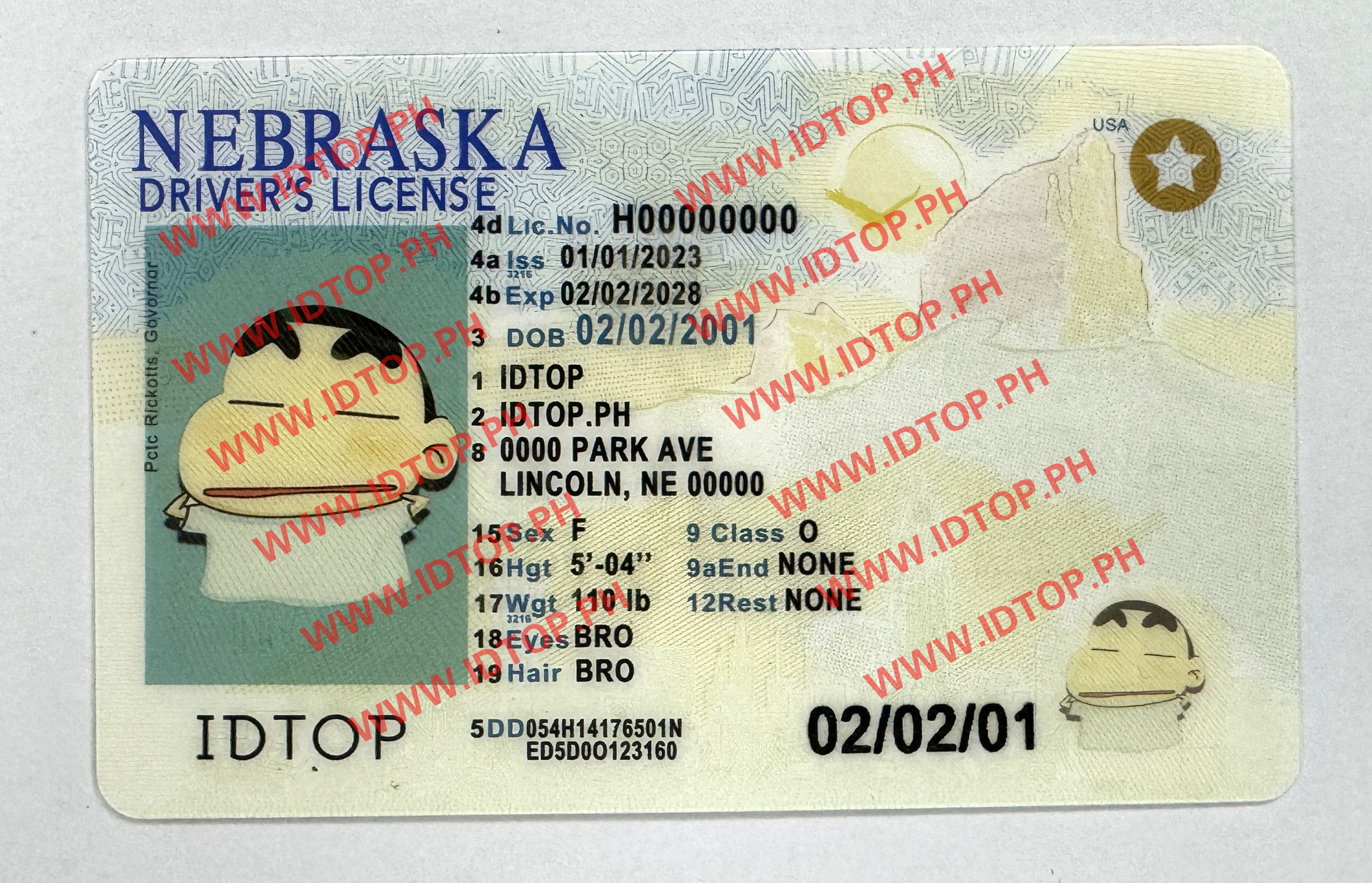 Nebraska-FAKE ID