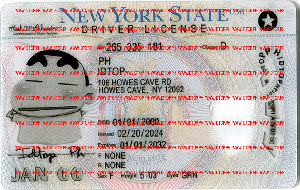 New York State（fake id NY）