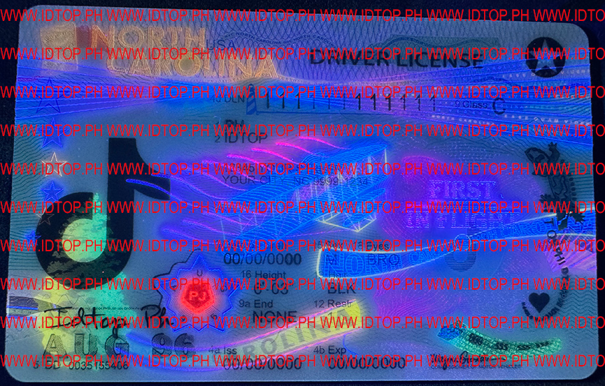 FAEK ID NORTH CAROLINA(UV)