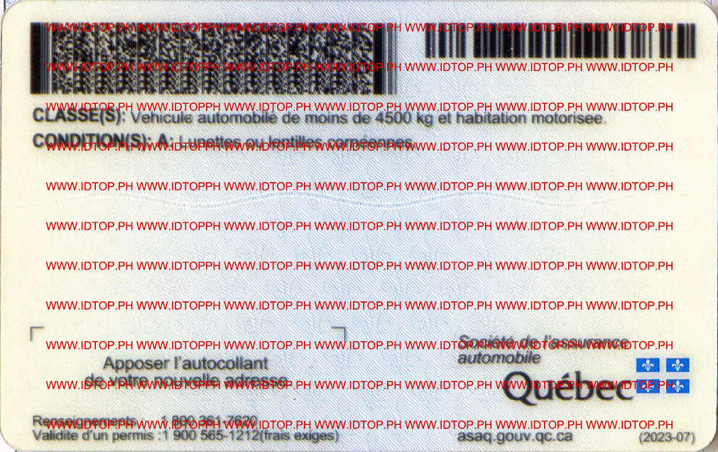 TOP FAKE ID QC