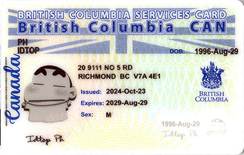 British Columbla (BC-SERVICES CARD)